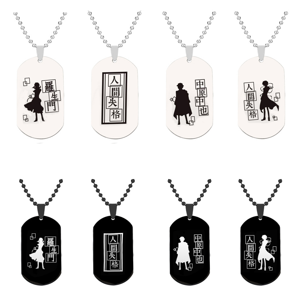 Bungo Stray Dogs anime necklace