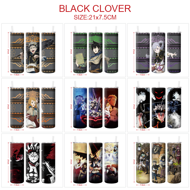 Black Clover anime vacuum cup