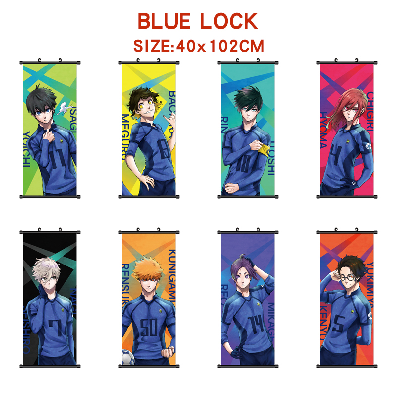 Blue Lock anime wallscroll 40*102cm