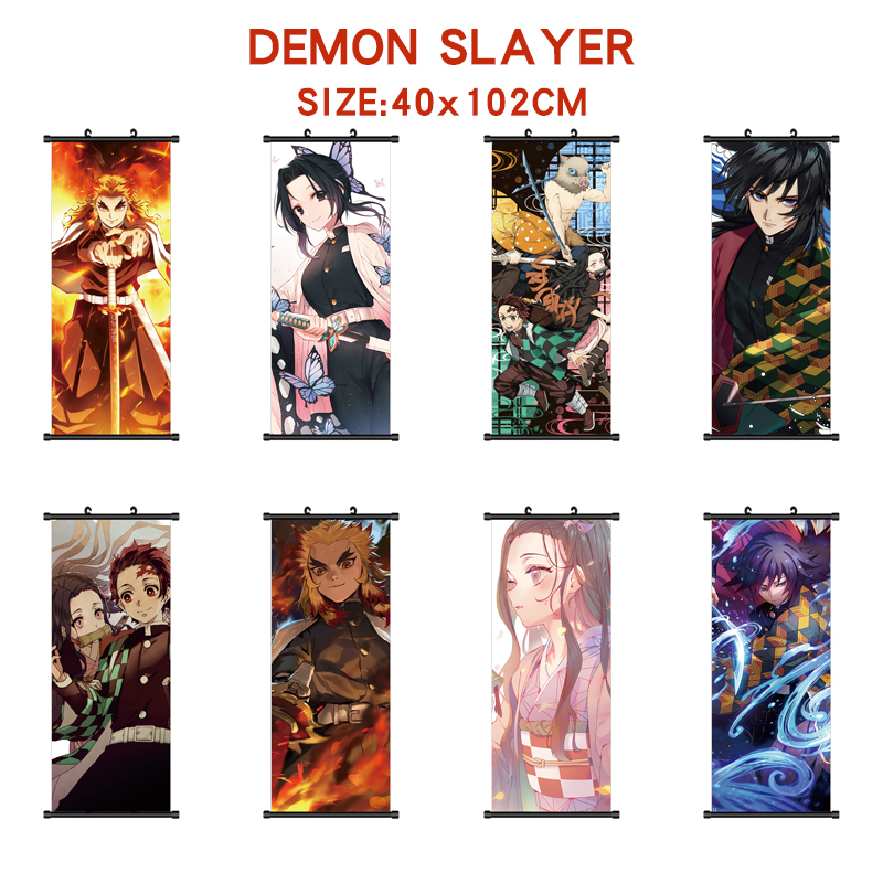 demon slayer kimets anime wallscroll 40*102cm