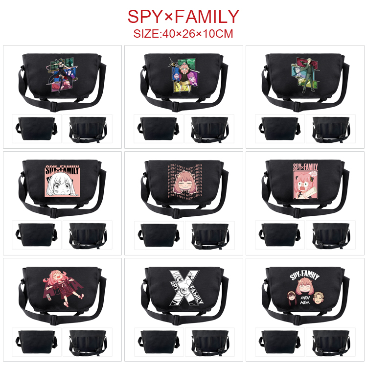 SPY×FAMILY anime messenger bag 40*26*10cm