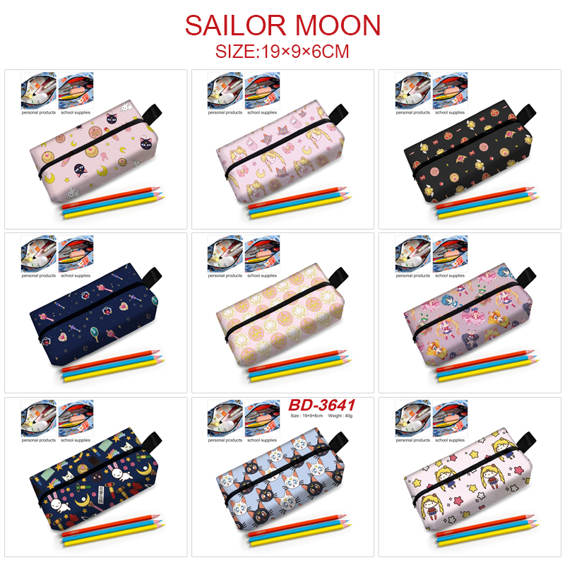 Sailor Moon Crystal anime cosmetic bag 19*9*6cm