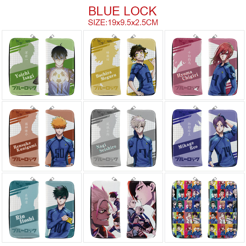 Blue Lock anime wallet 19*9.5*2.5cm