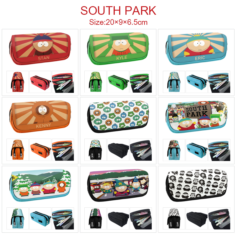 south park anime anime pencil bag 20*9*6.5cm