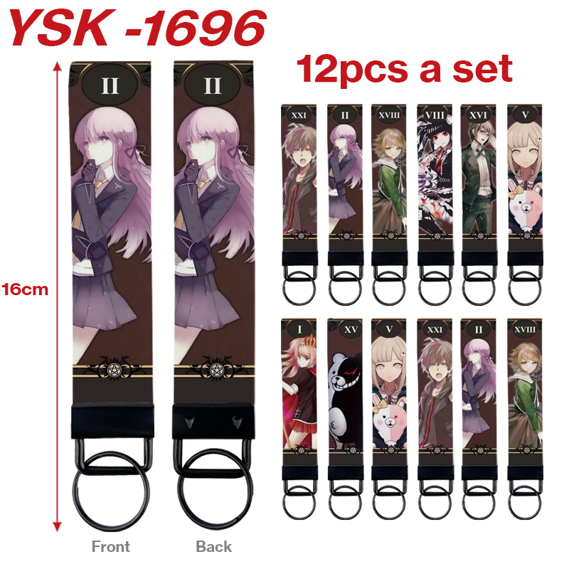 Danganronpa anime keychain 12 pcs a set