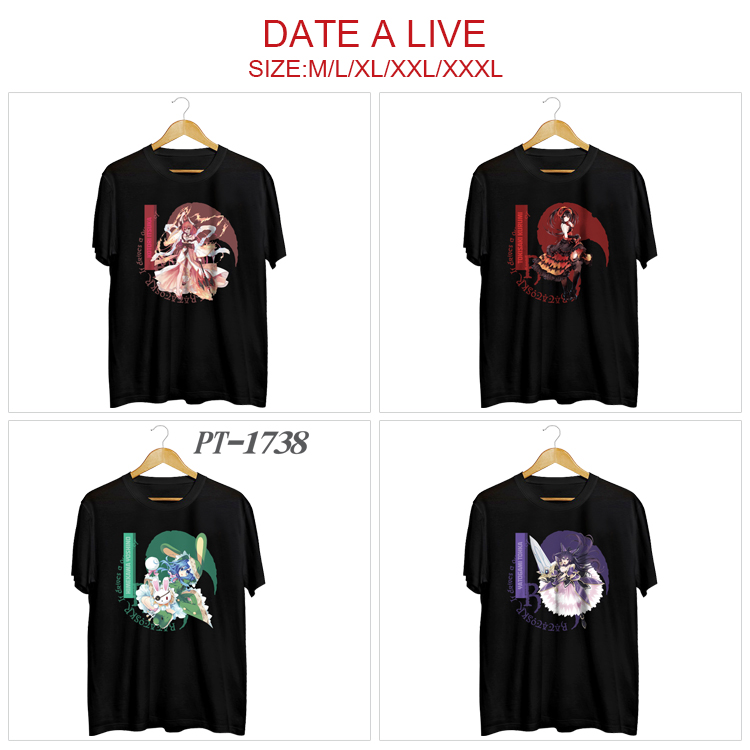 Date A Live anime T-shirt