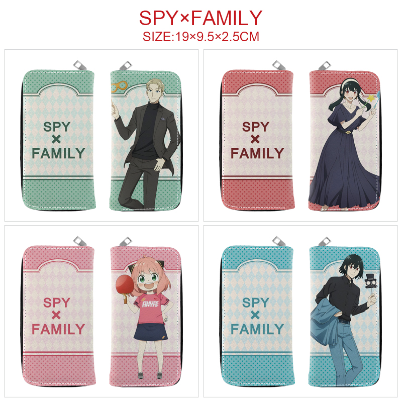 SPY×FAMILY anime wallet 19*9.5*2.5cm