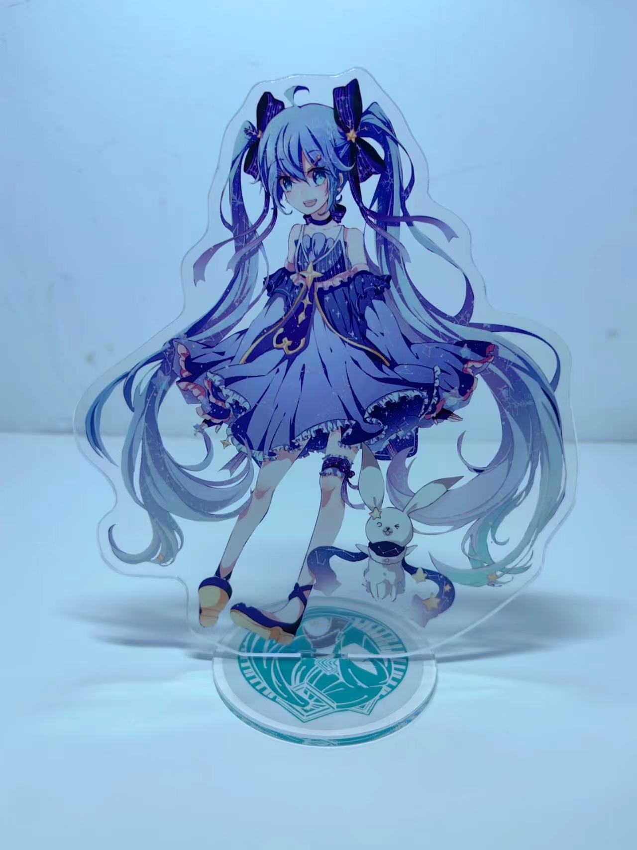 Hatsune Miku anime Standing Plates