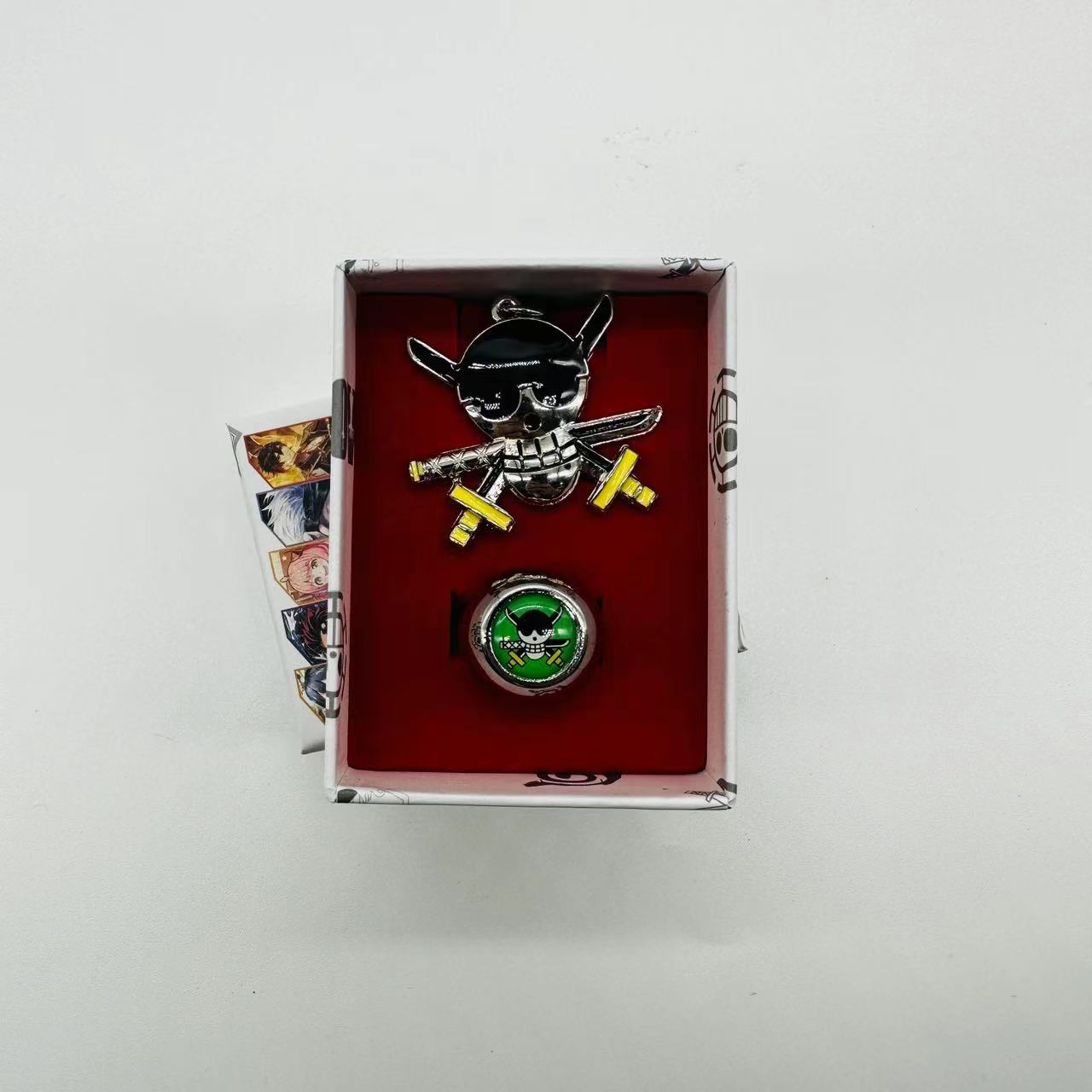 One piece anime ring a set