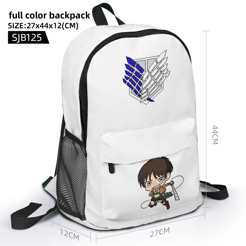 Attack On Titan anime backpack