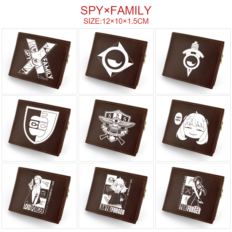 SPY×FAMILY anime wallet 12*10*1.5cm