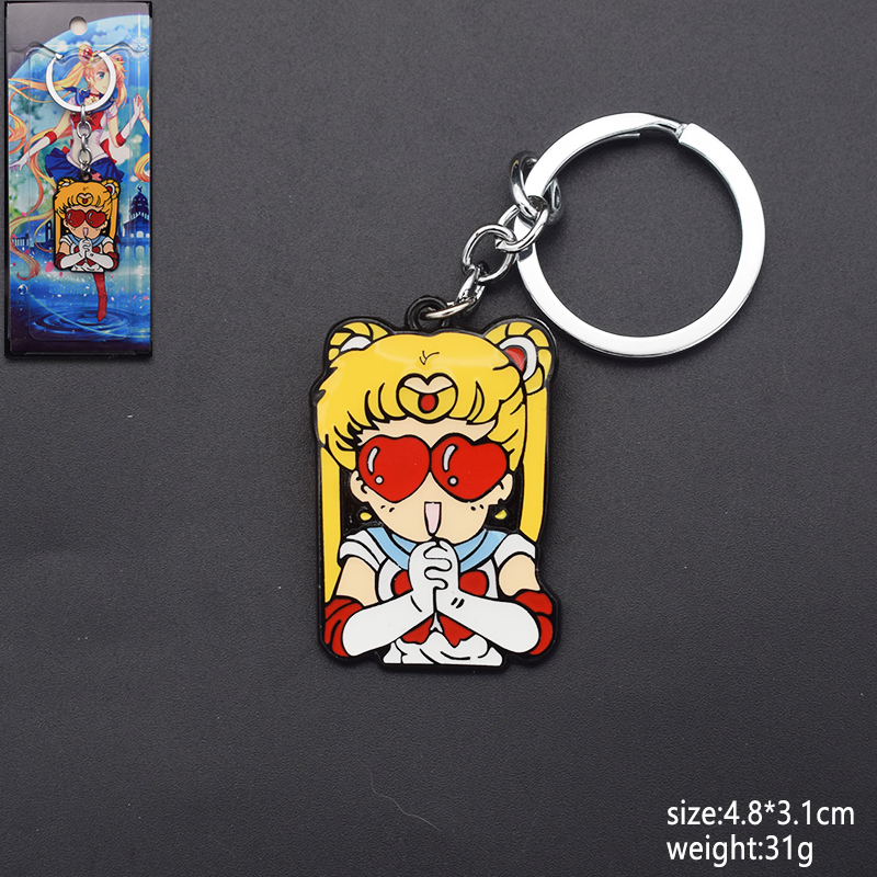 Sailor Moon Crystal anime keychain