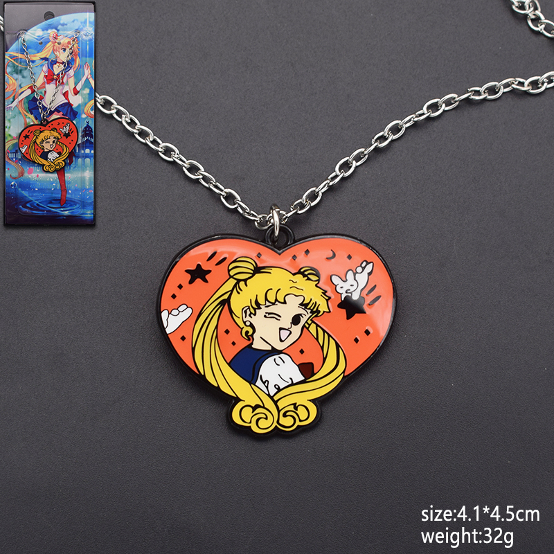 Sailor Moon Crystal anime necklace