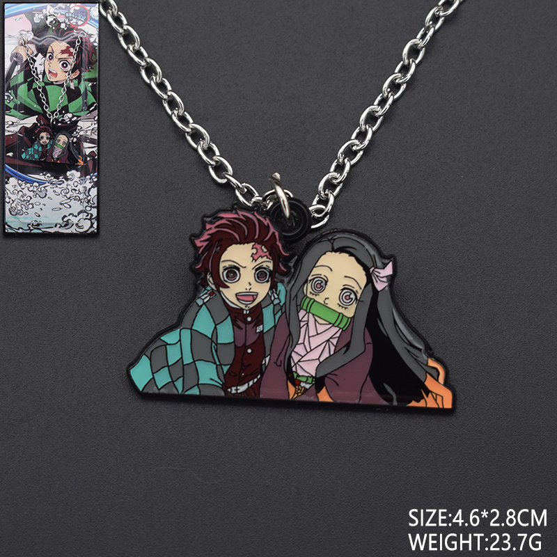 demon slayer kimets anime necklace