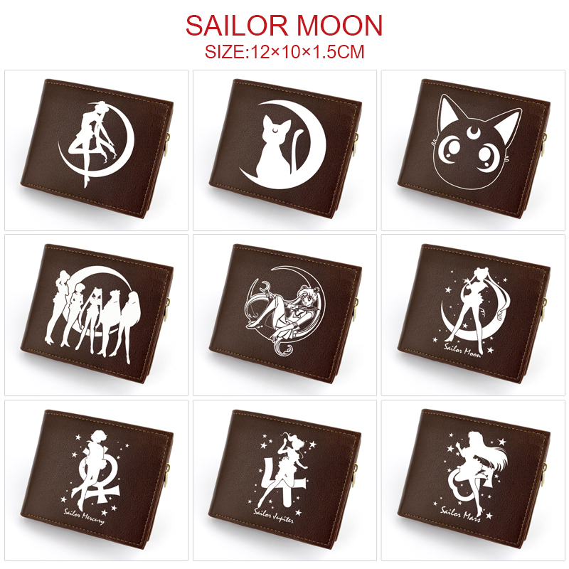 Sailor Moon Crystal anime wallet 12*10*1.5cm