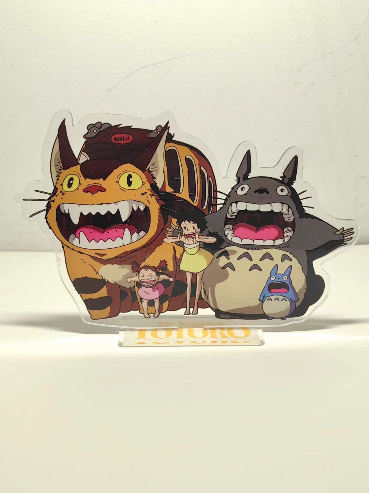 TOTORO anime Standing Plates