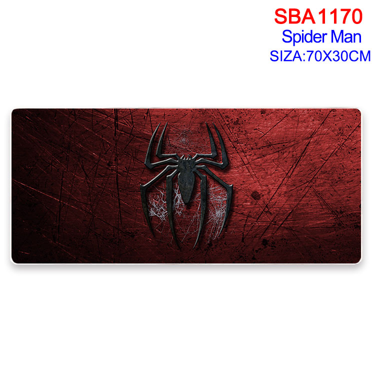 spider man anime Mouse pad 70*30cm