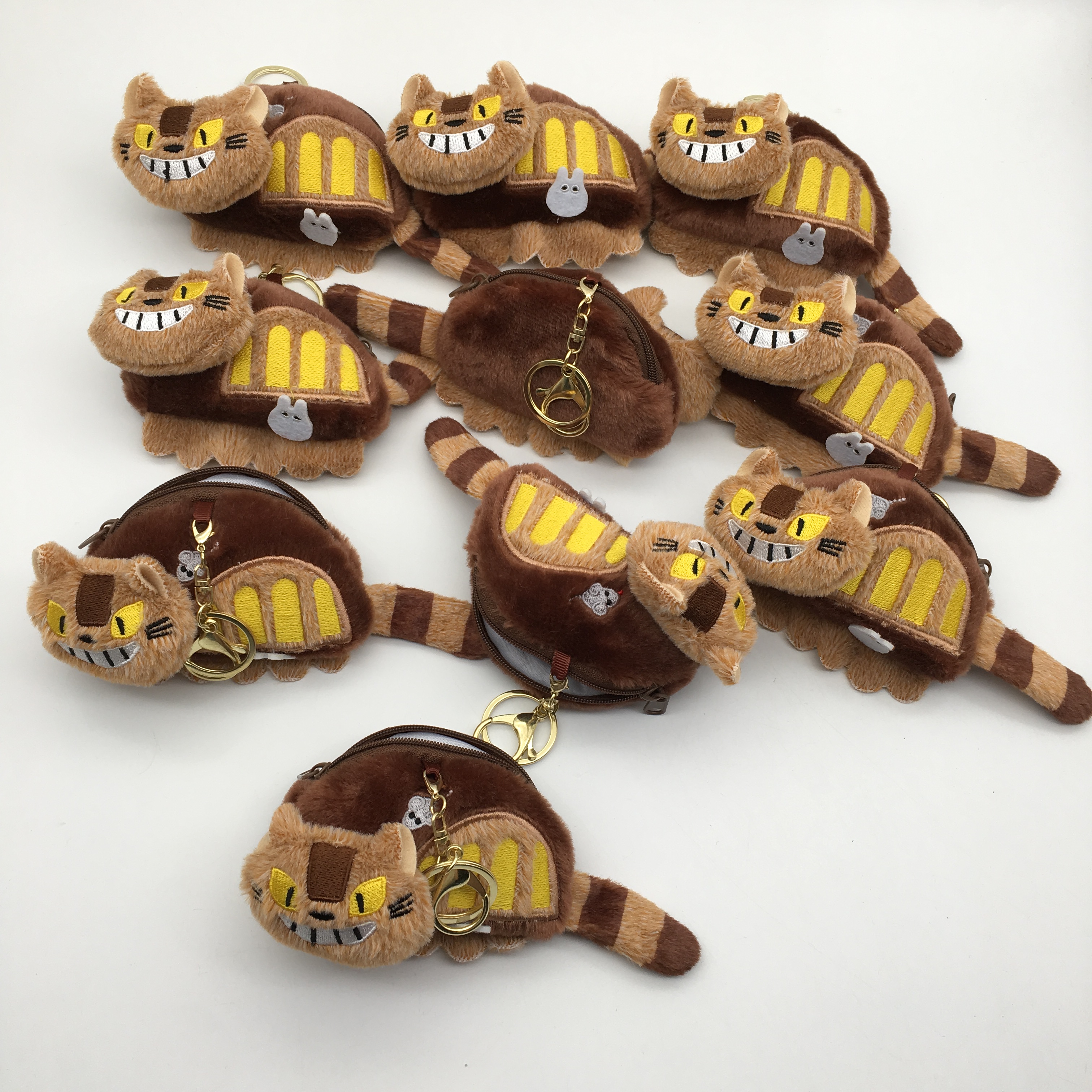 TOTORO anime Plush toy 11*8cm 10pcs a set