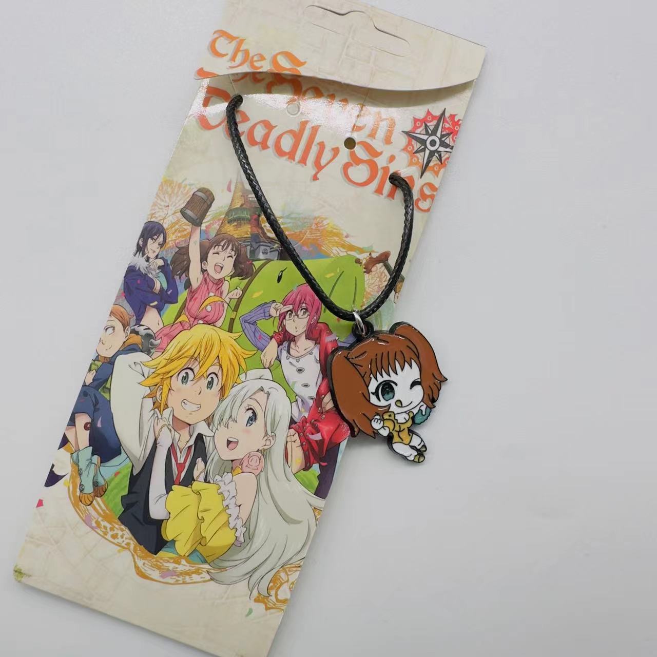 seven deadly sins anime necklace