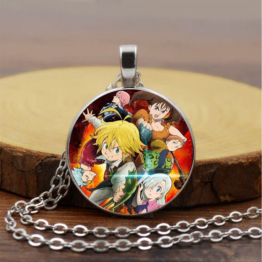 seven deadly sins anime necklace