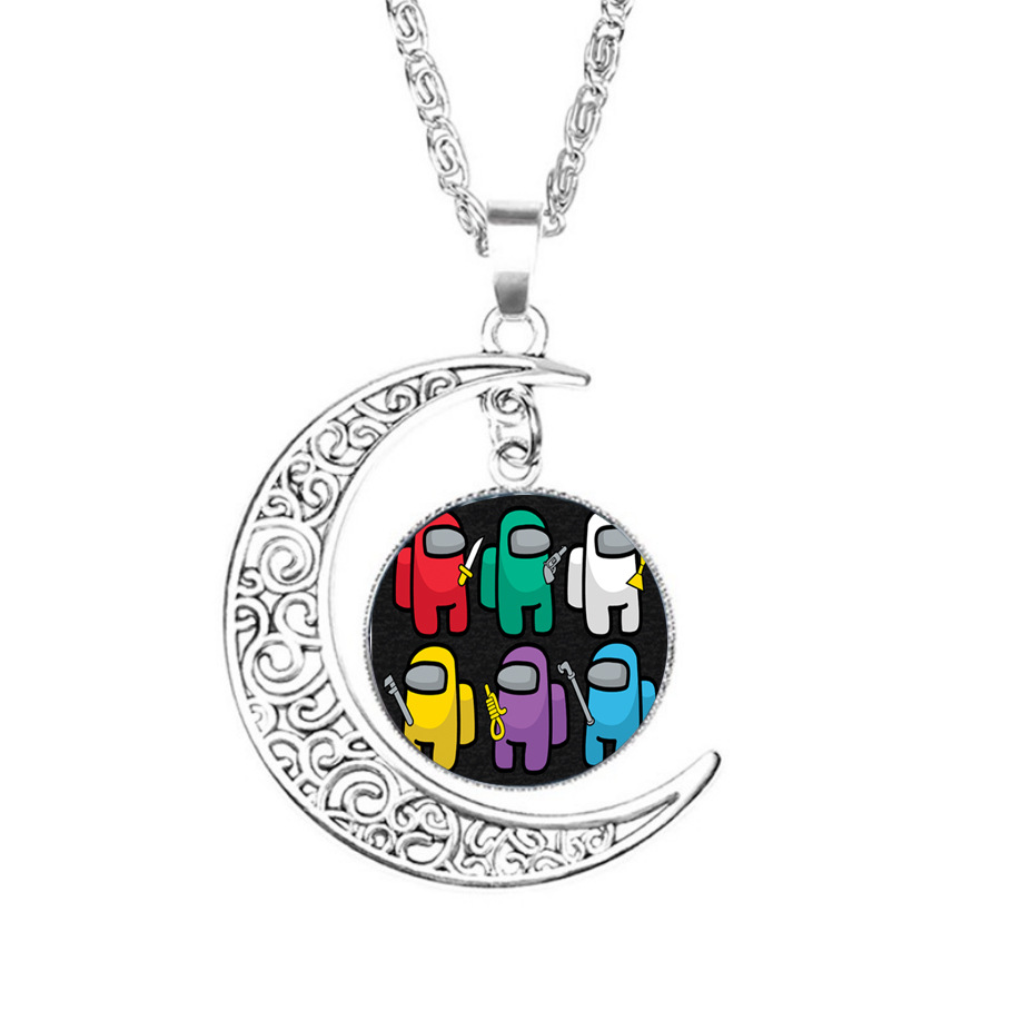 among us anime necklace