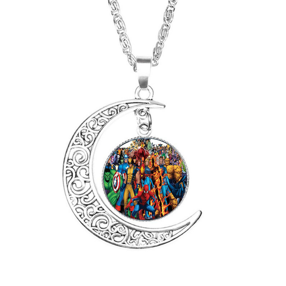 Avengers anime necklace