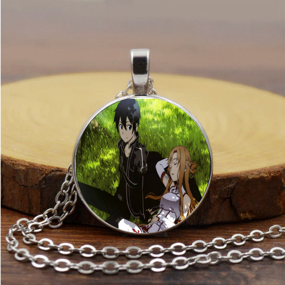 sword art online anime necklace