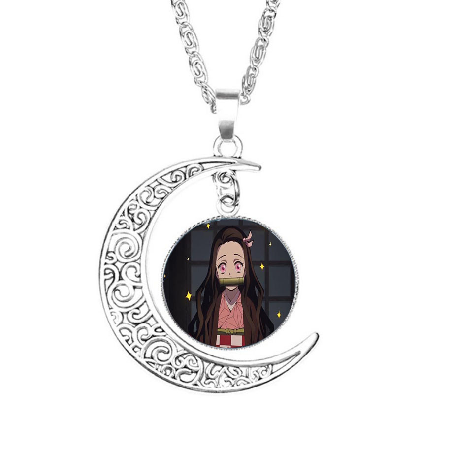 demon slayer kimets anime necklace