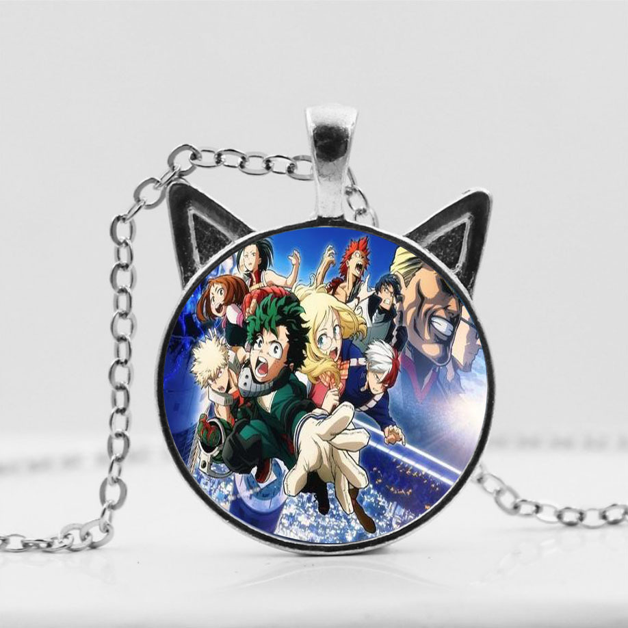 My Hero Academia anime necklace