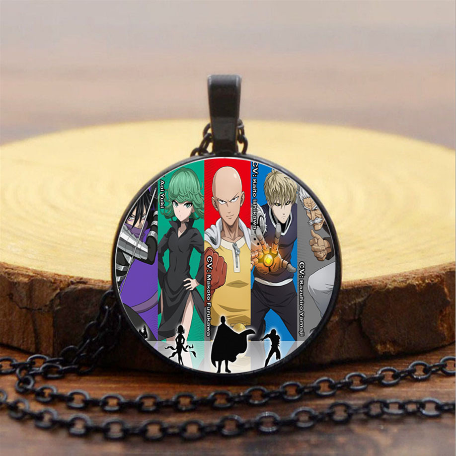 One Punch Man anime necklace