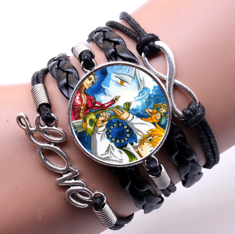 seven deadly sins anime bracelet