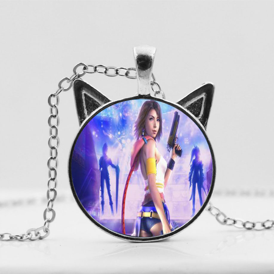 final fantasy anime necklace