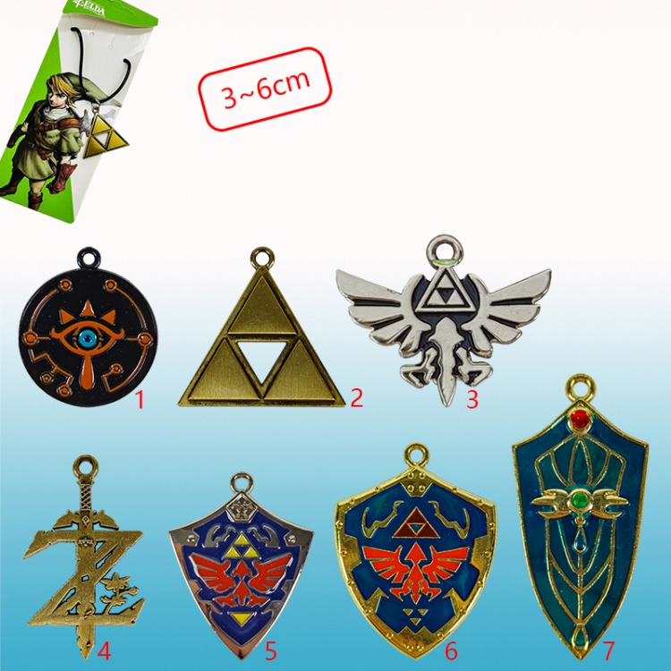 The Legend of Zelda anime necklace