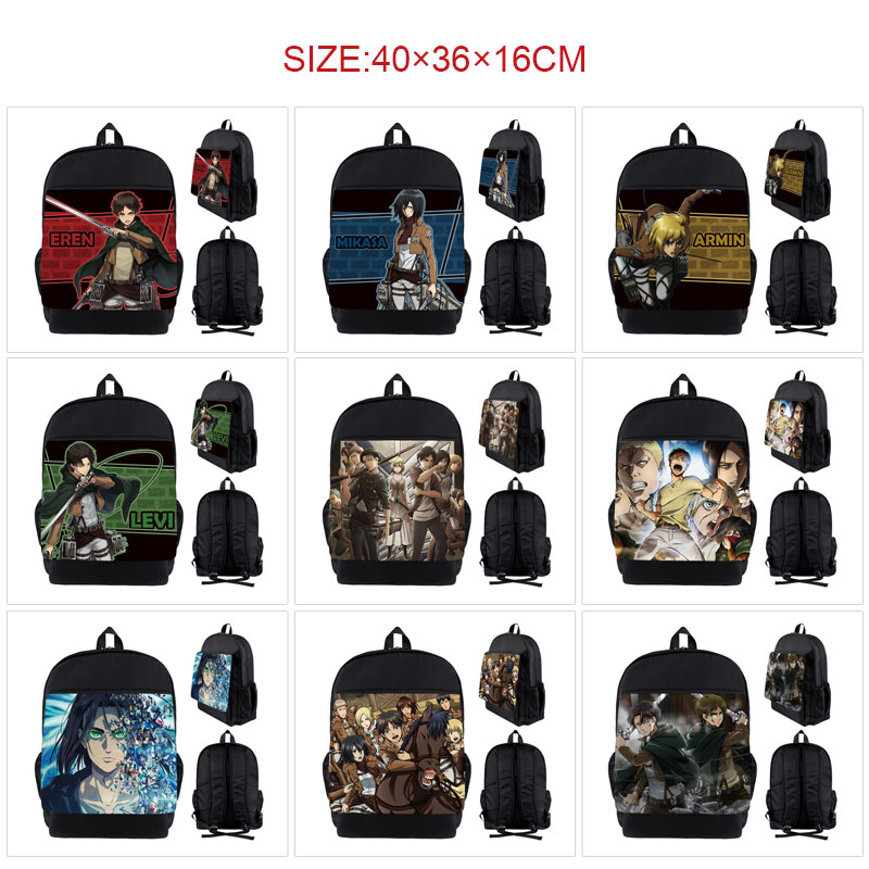 Attack On Titan anime Backpack