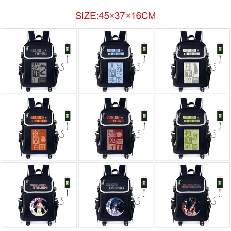 Bungo Stray Dogs anime Backpack bag