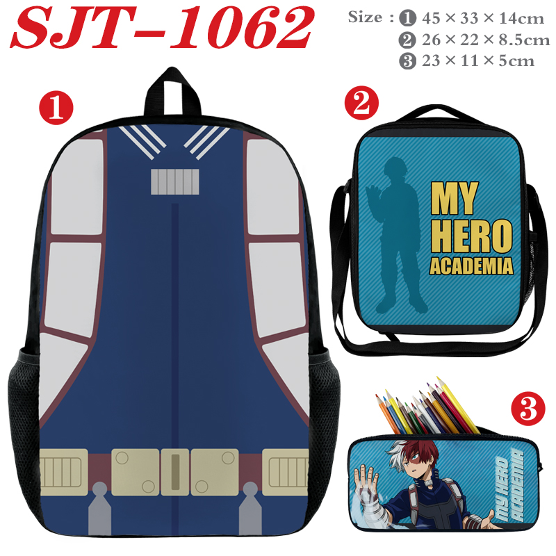 My Hero Academia anime Backpack a set