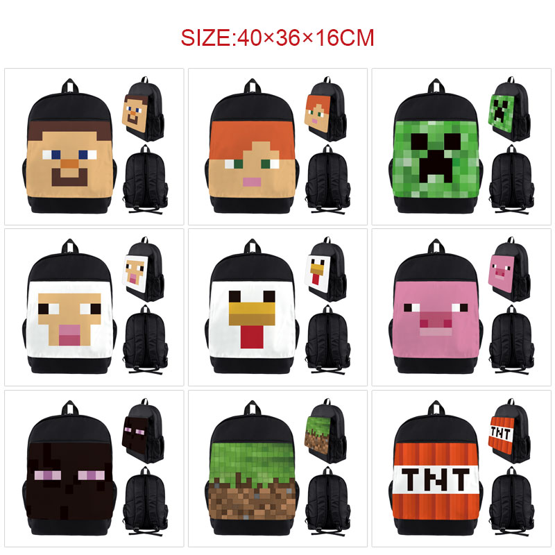 Minecraft anime Backpack