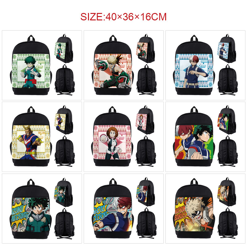 My Hero Academia anime Backpack