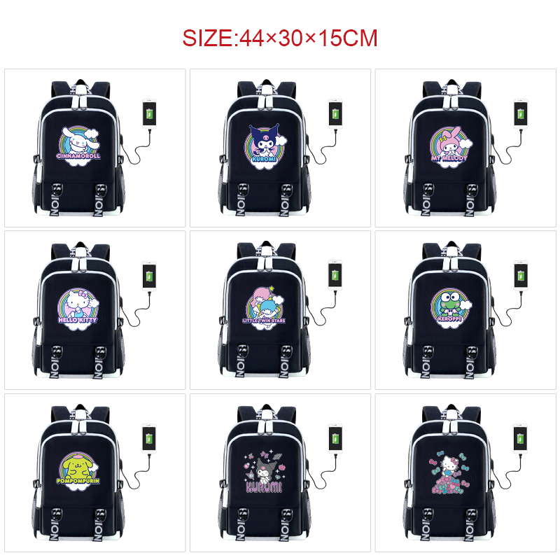 Kuromi anime Backpack