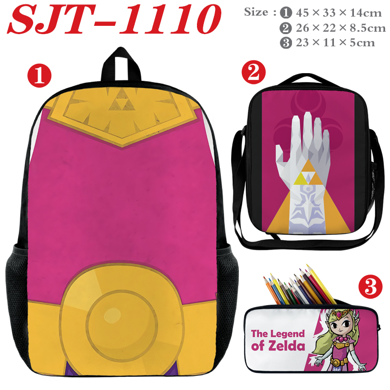 The Legend of Zelda anime Backpack a set