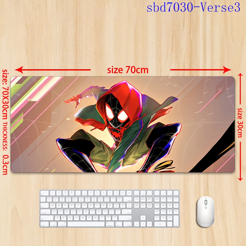 spider man anime mouse pad 70*30*0.3cm（lockrand）