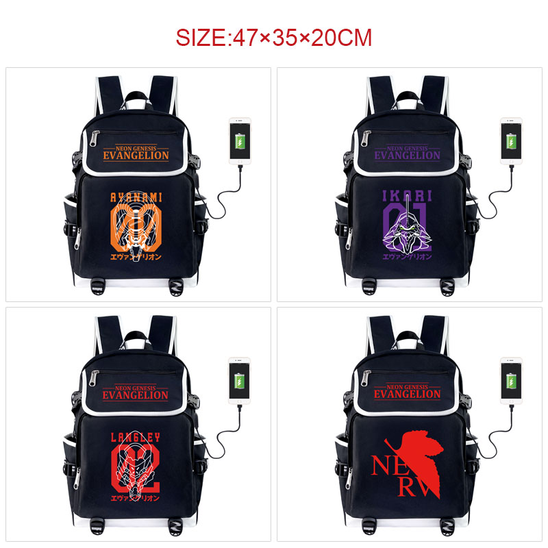 EVA anime Backpack bag