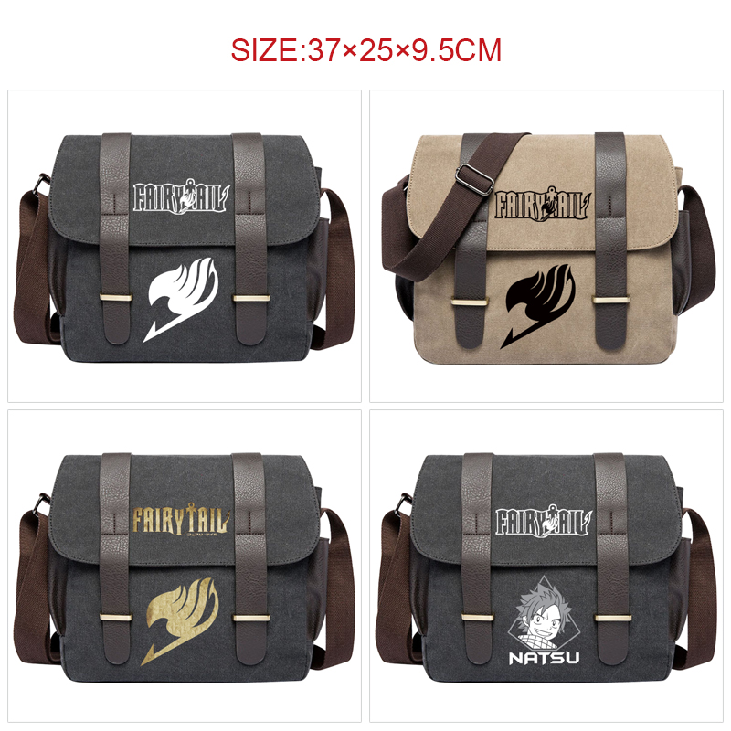 Fairy Tail anime messenger bag