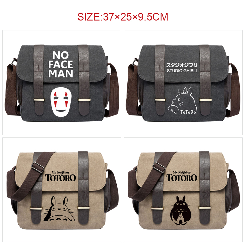 TOTORO anime messenger bag