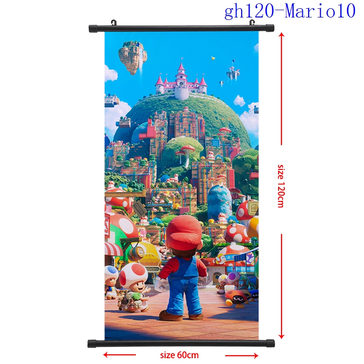 super Mario anime wallscroll 60*120cm