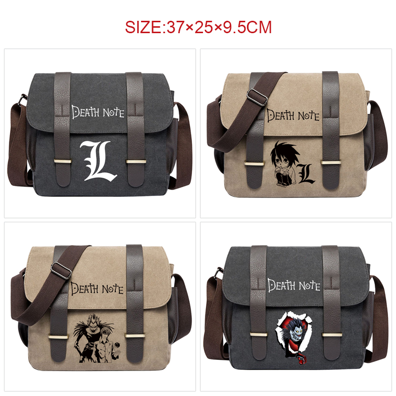 Death Note anime messenger bag