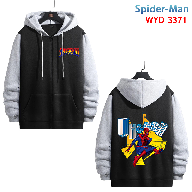 spider man anime hoodie