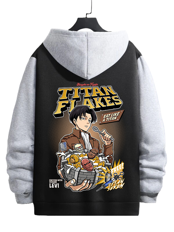 Attack On Titan anime hoodie