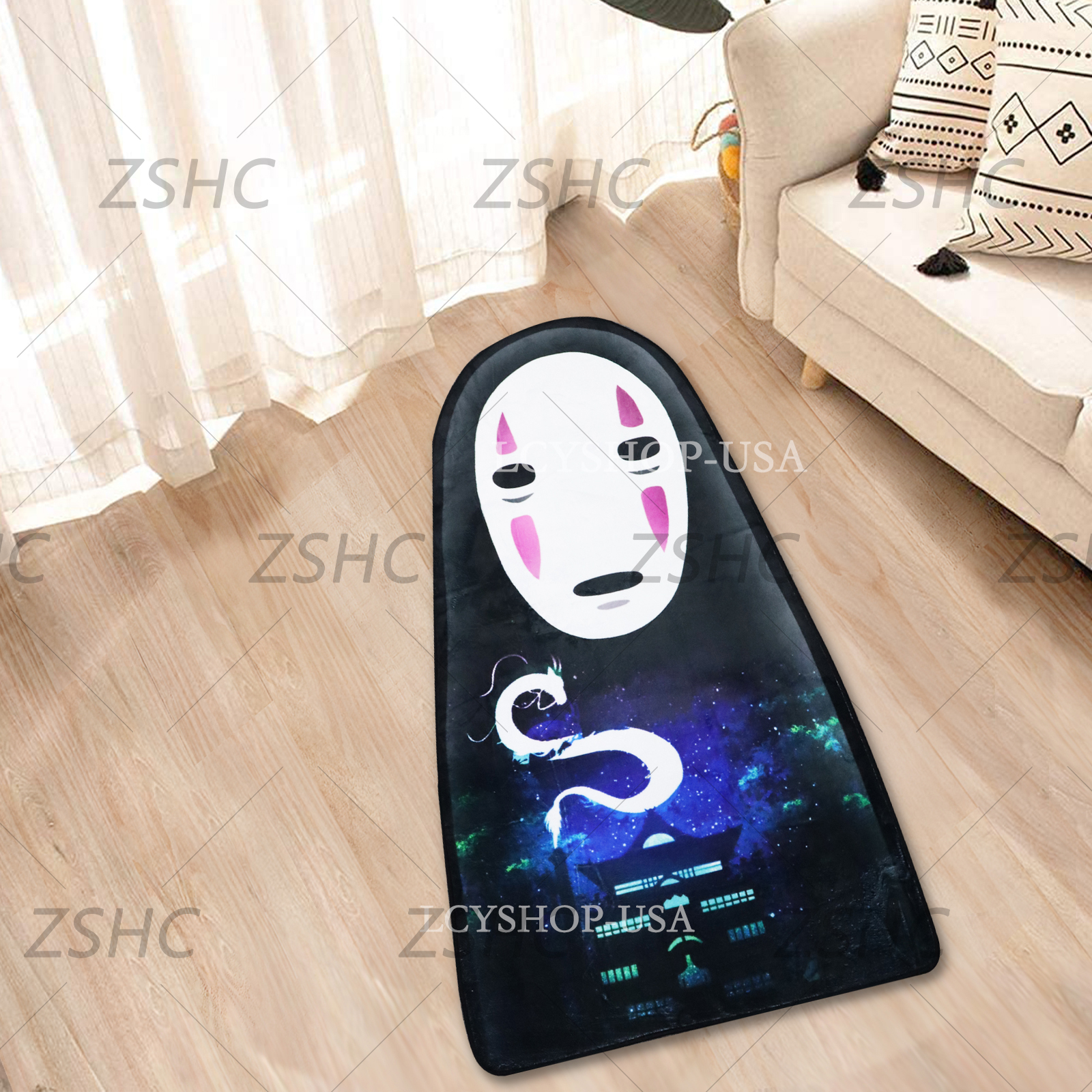 spirited away anime carpet 100cm