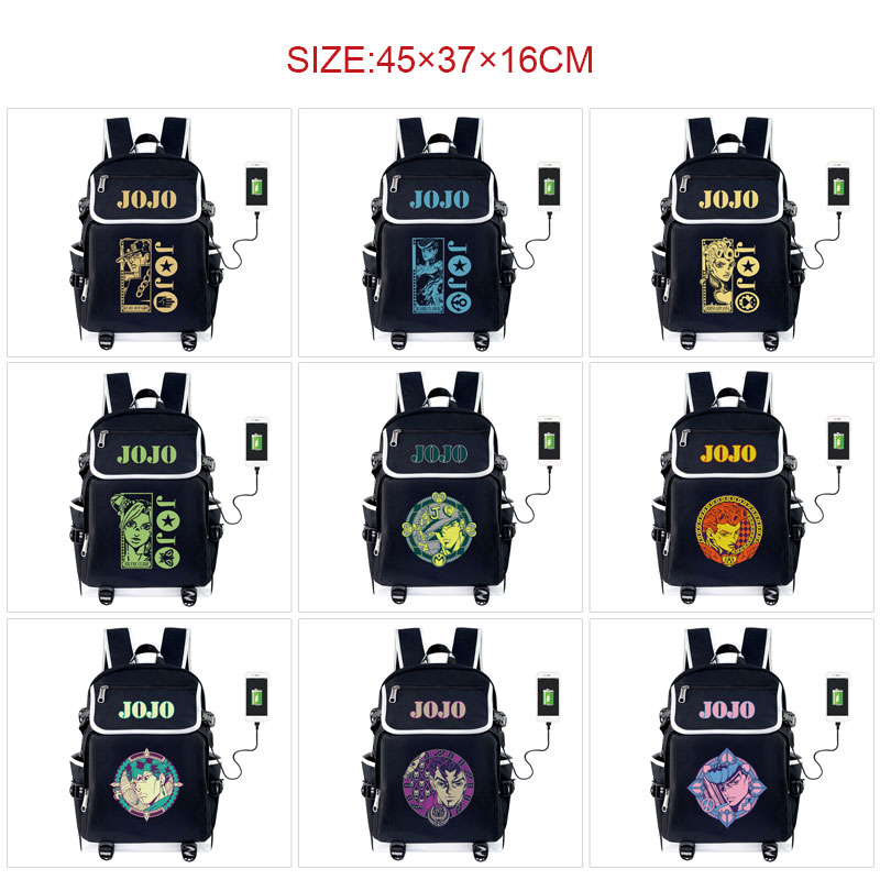 JoJos Bizarre Adventure anime Backpack bag